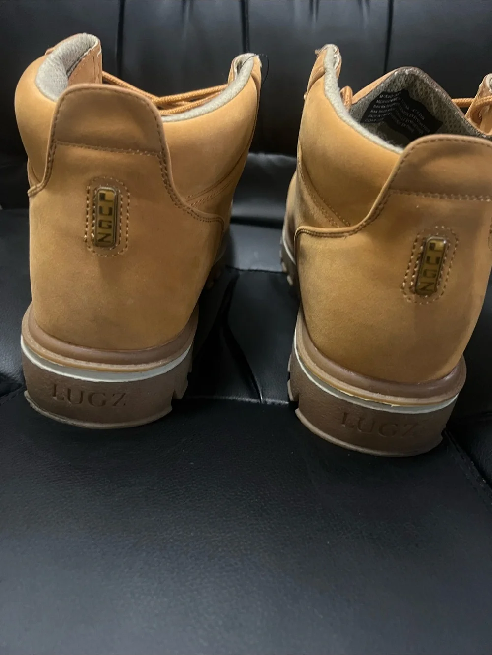 Lugz Wheat/Tan Chukka Work Boots